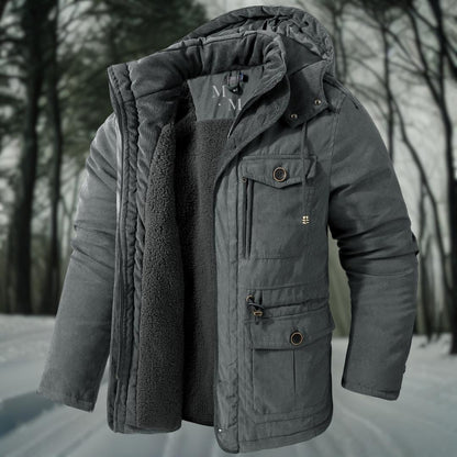 Renzo – Gefütterte Winterjacke mit Kapuze
