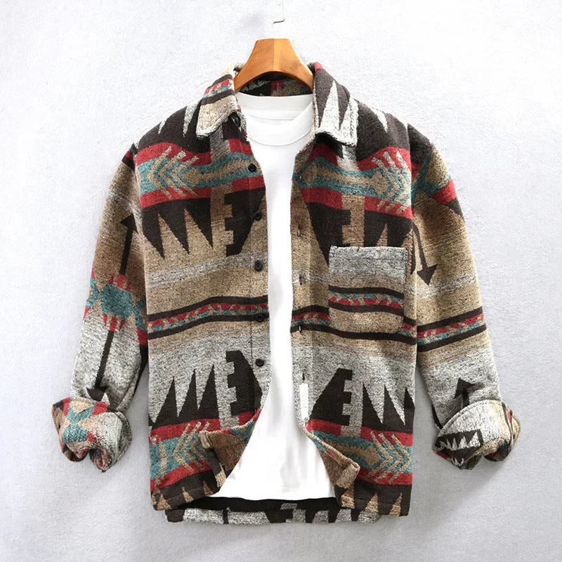 Leon – Azteken-Jacke im Hemdschnitt