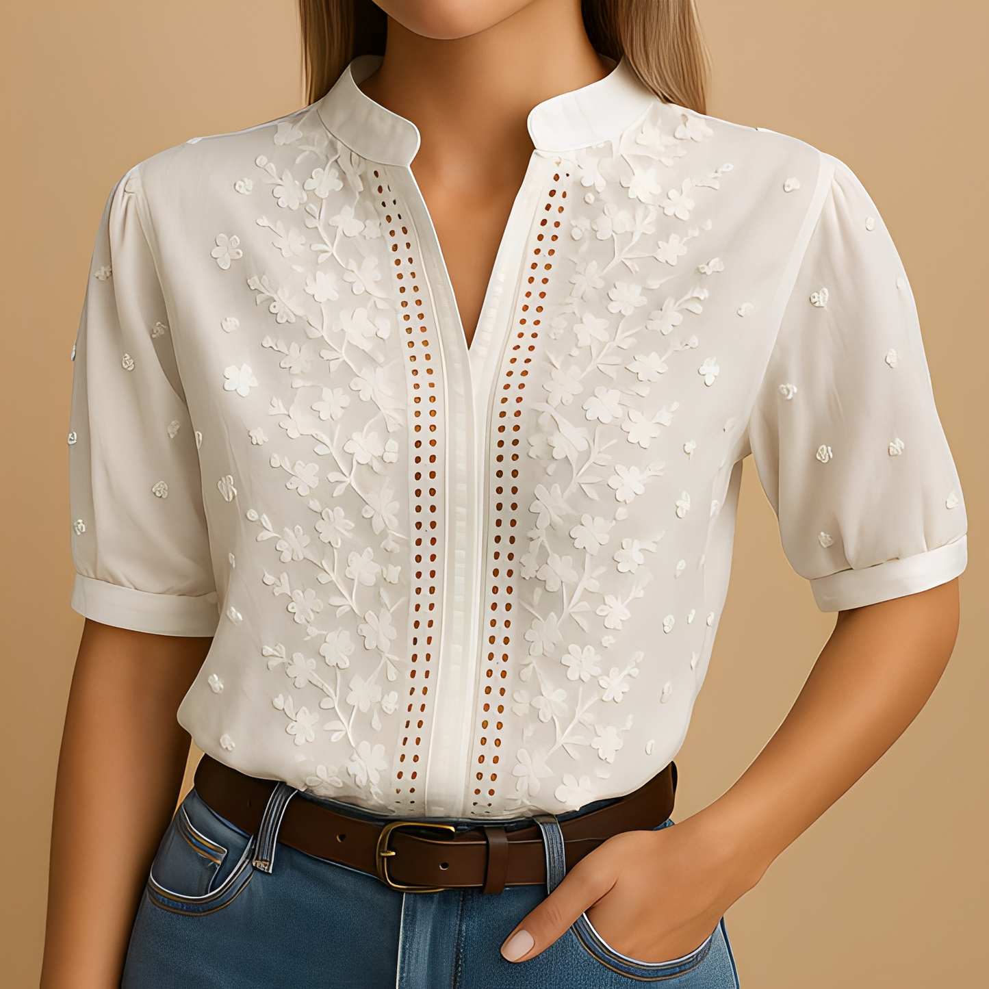 Andie - Stilvolle und elegante Bluse für Frauen