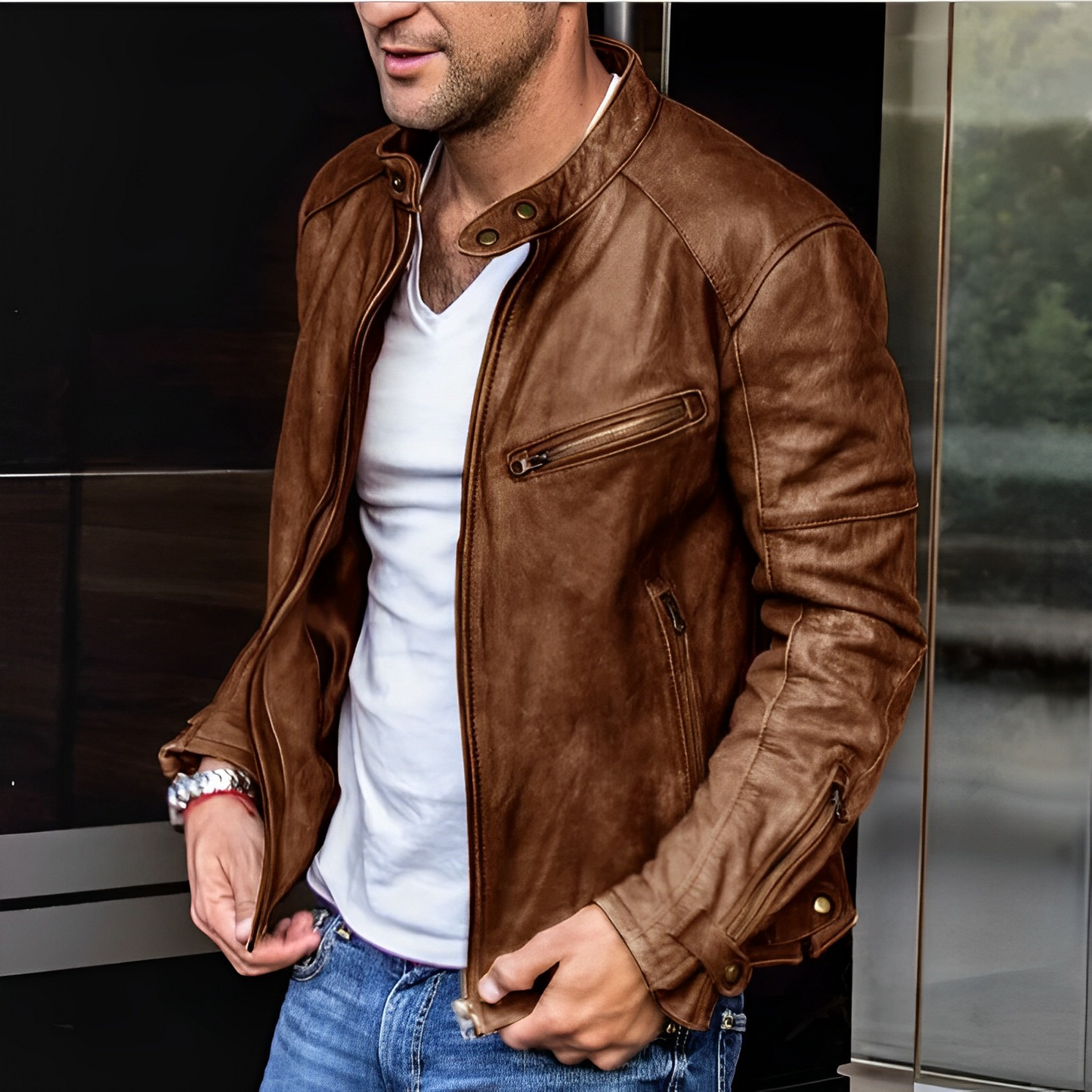 Dalton – Stilvolle Lederjacke für jede Jahreszeit