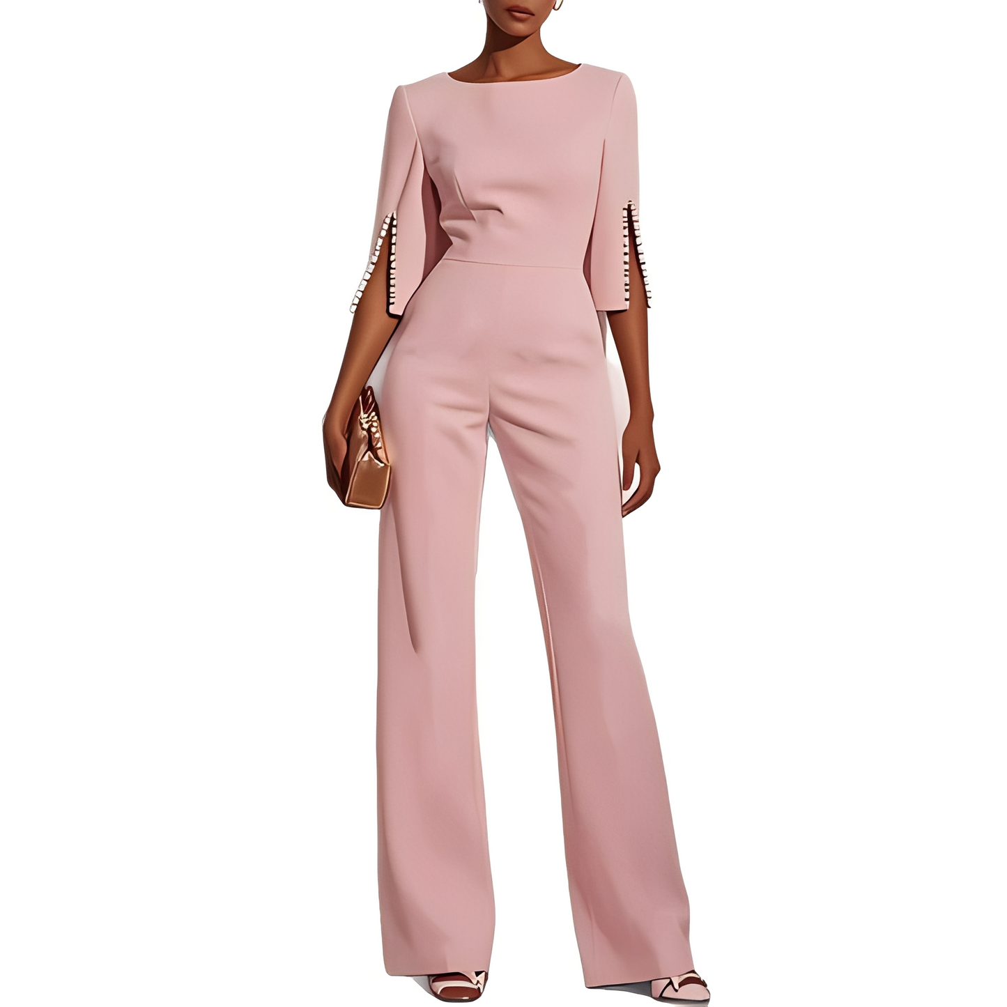 Carolane - Eleganter, figurbetonter Damen-Jumpsuit
