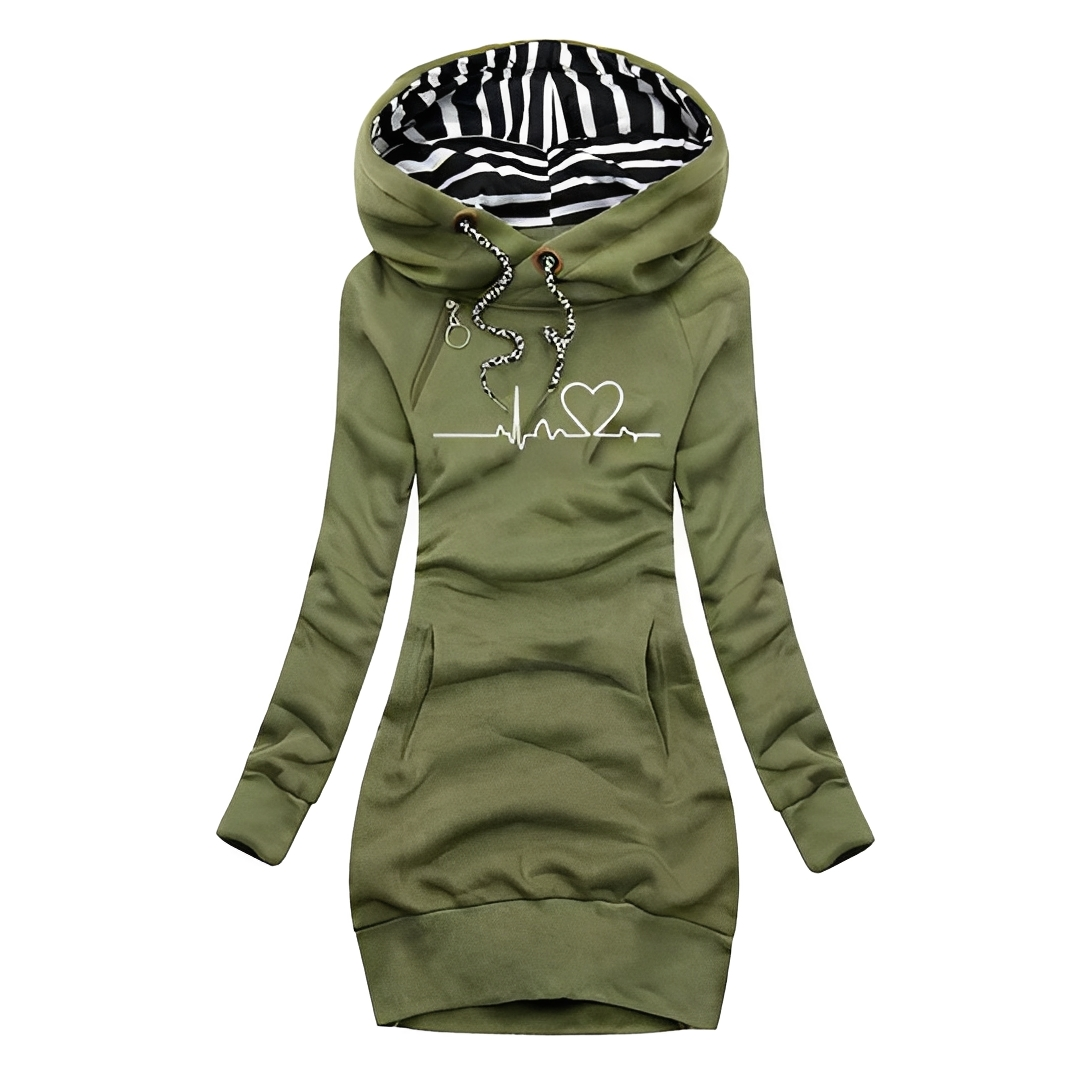 Amandine - Komfortables Pulloverkleid für Damen