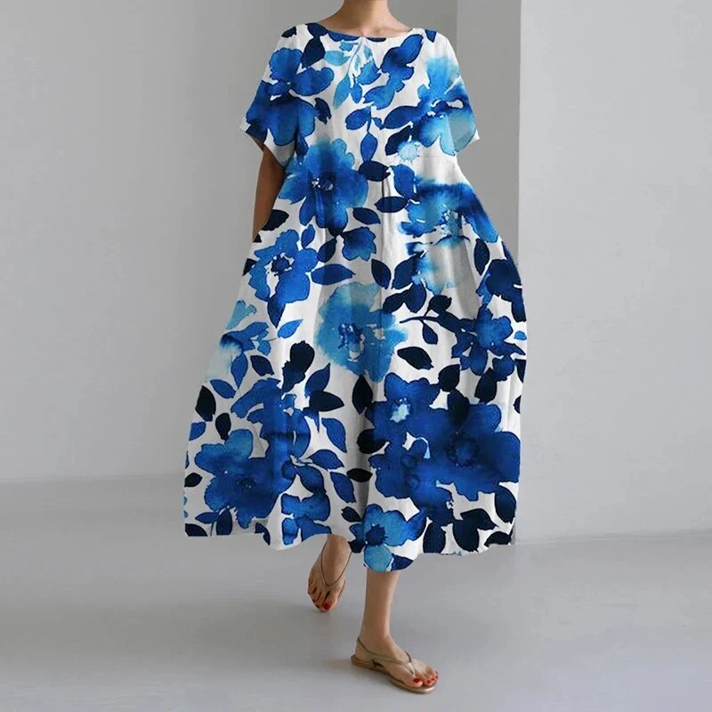 Ronja – Locker Bedrucktes Kleid
