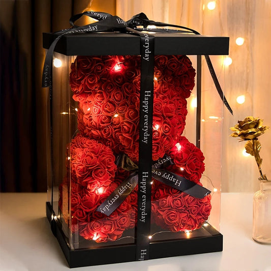 Adorbs – Rosenteddybär in LED-Box