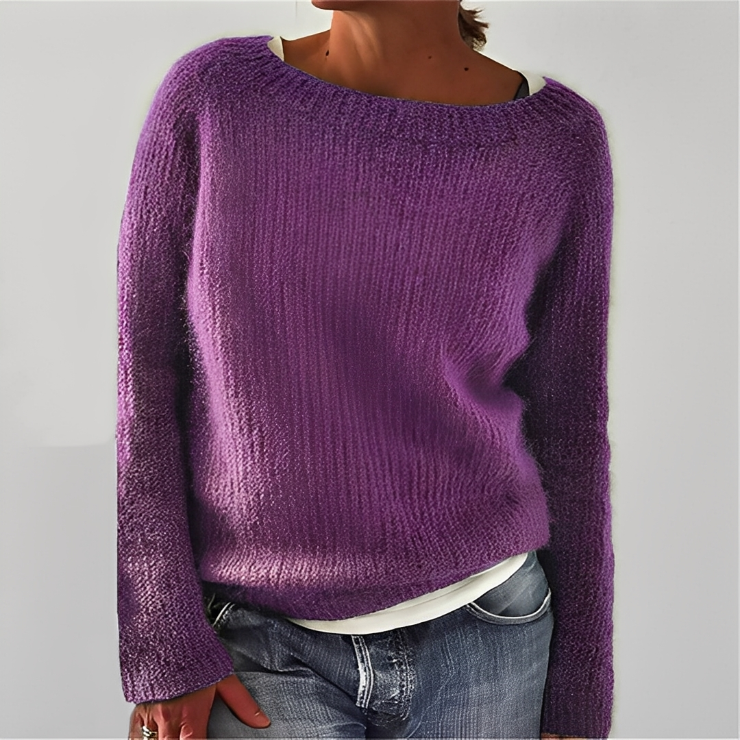 Murielle - Bequemer Damen-Strickpullover