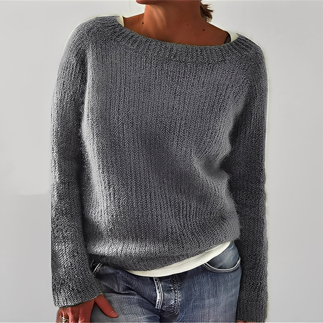Murielle - Bequemer Damen-Strickpullover