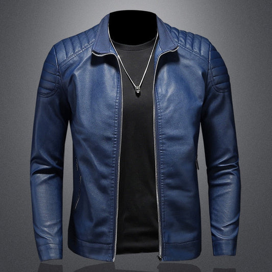 Evan – Klassische Herrenlederjacke