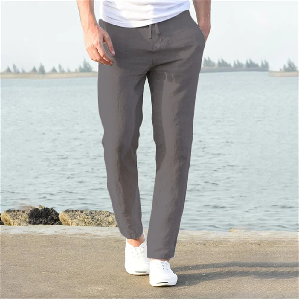 Josh – Airy Linen Trousers