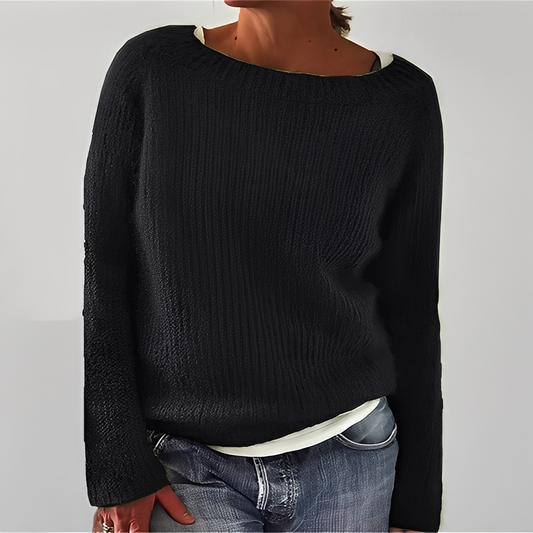 Murielle - Bequemer Damen-Strickpullover