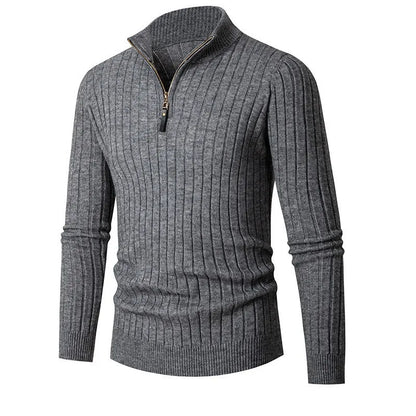 Hugo - Pullover mit halbem Zipper