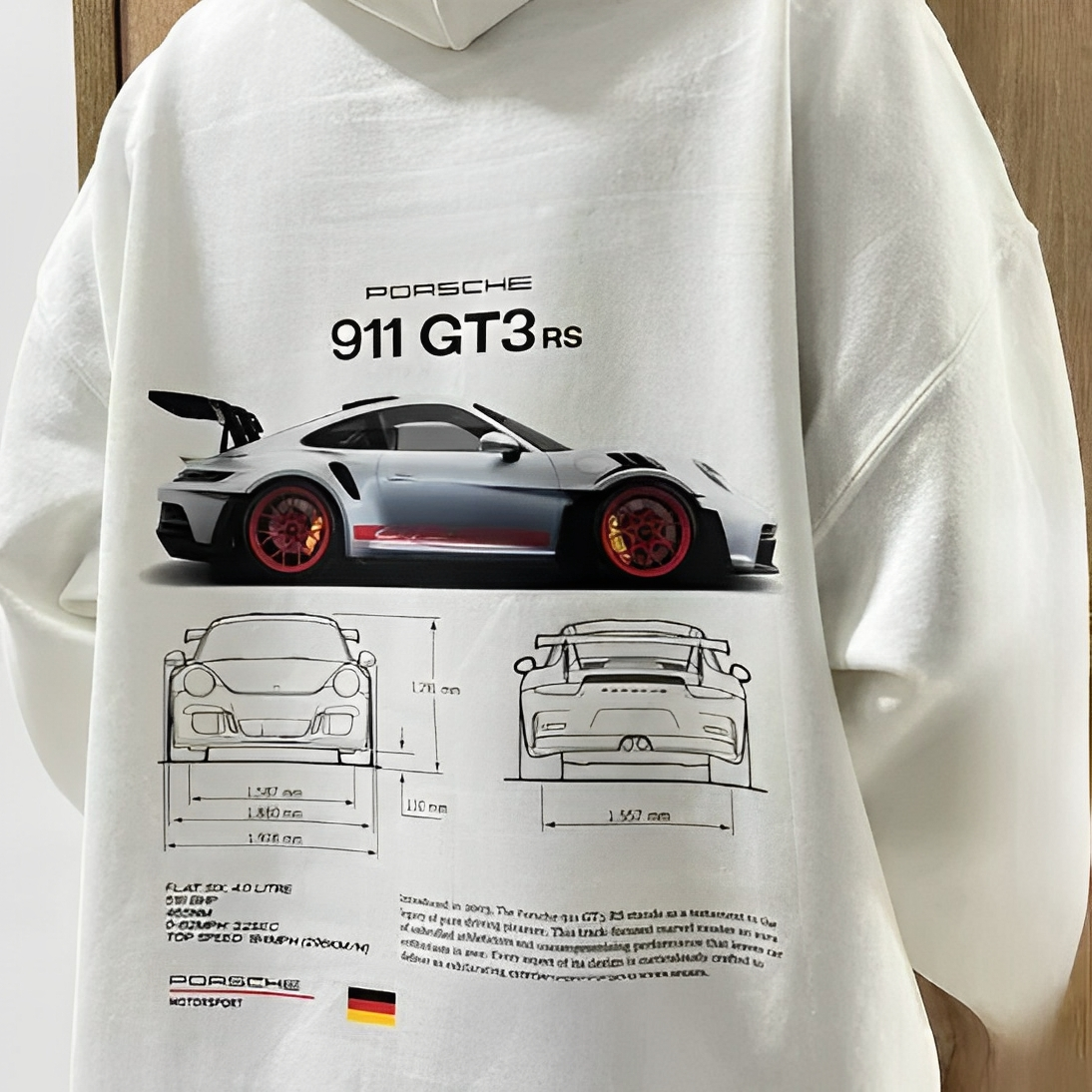 Noah – Großer Renn-Hoodie