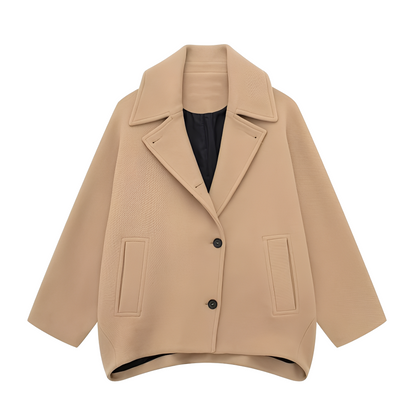 Rosalee - Eleganter Damen-Wollmantel in Kurzform