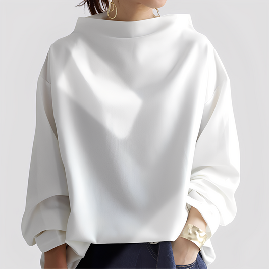 Twyla - Eleganter, lässig geschnittener Damenpullover