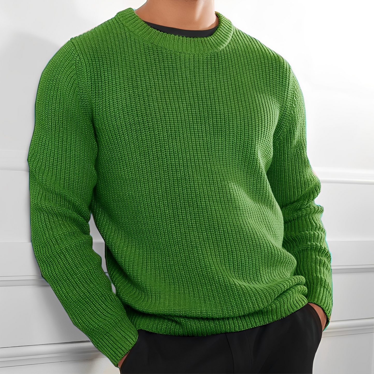 Floyd - Bequemer Herren-Strickpullover mit Rundhalsausschnitt