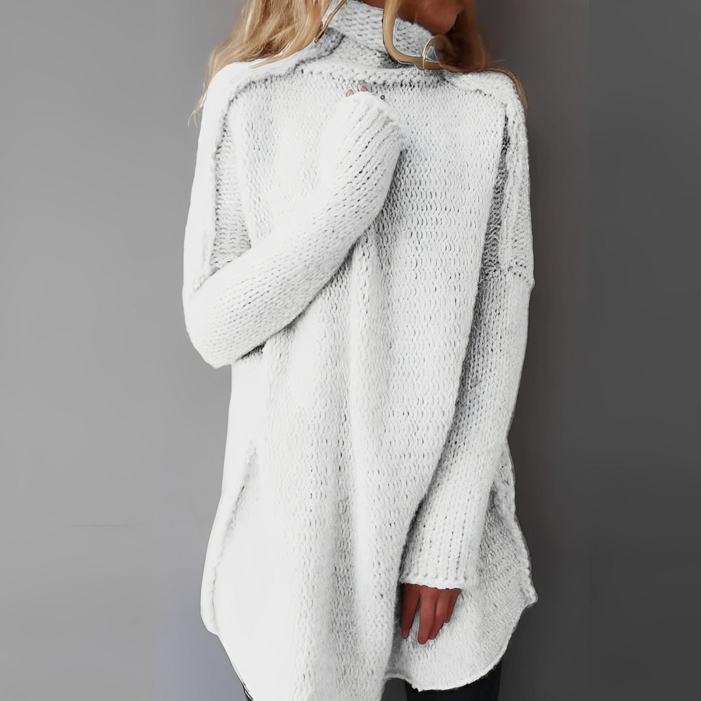 Kristina - Eleganter Oversize-Strickpullover für Damen