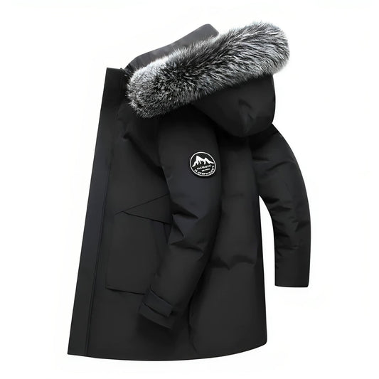Aik – Winterjacke mit Fellkapuze