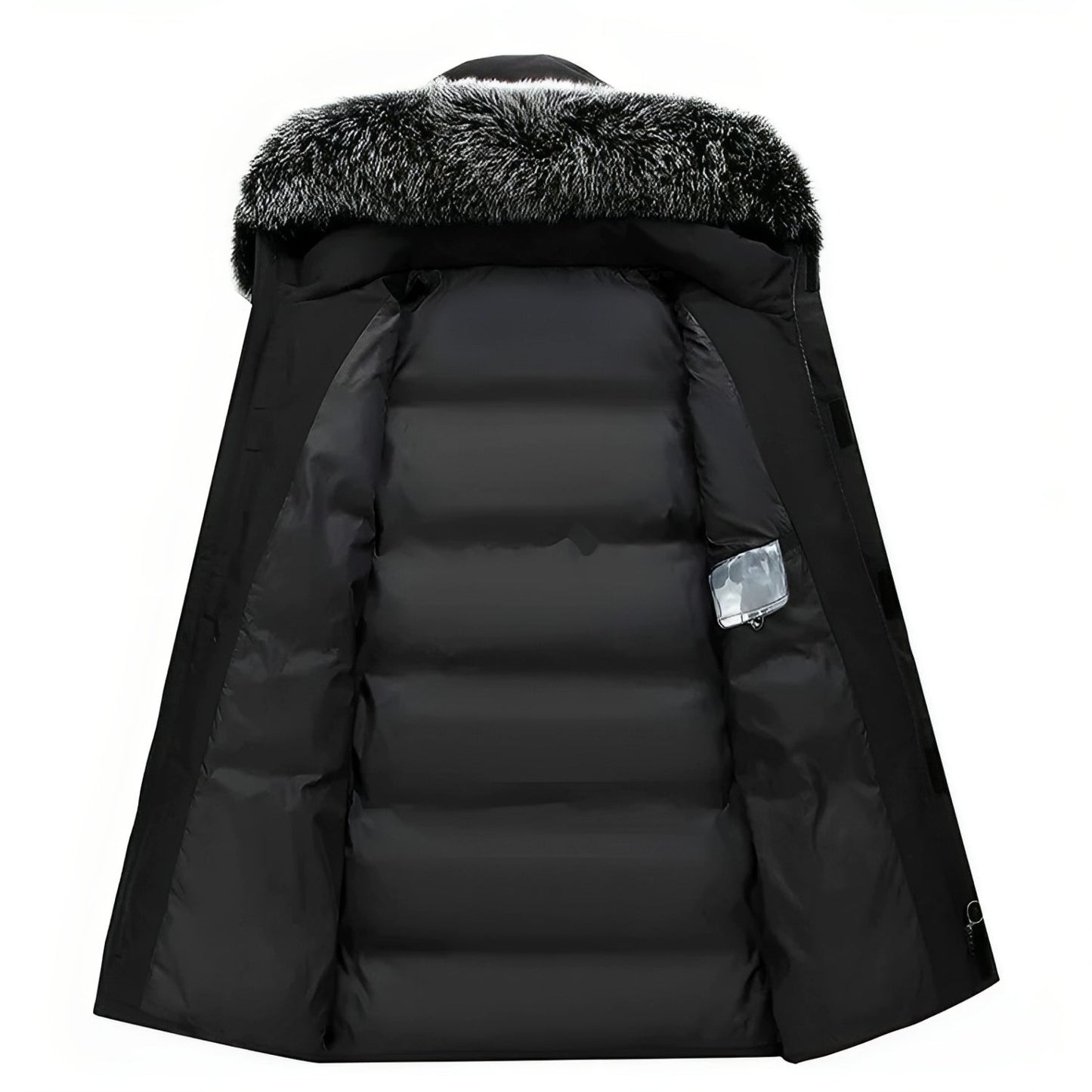 Aik – Winterjacke mit Fellkapuze