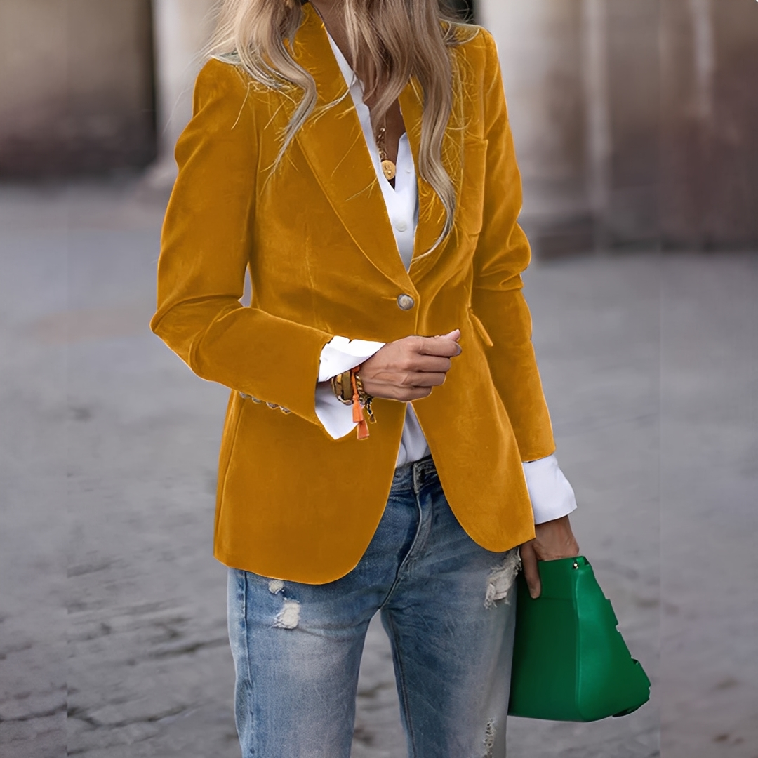 Lyliane - Zeitlose, legere Damen-Knopfjacke