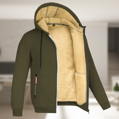 Andrew – Winterjacke mit Fleecehaube