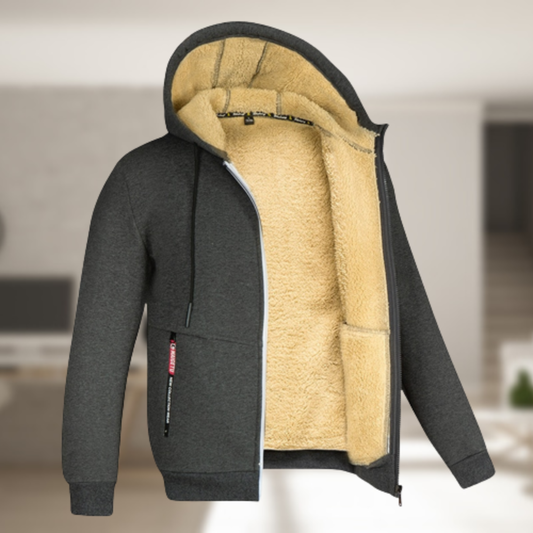Andrew – Winterjacke mit Fleecehaube