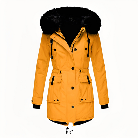 Mathurine - Damen-Winterjacke mit Kapuze