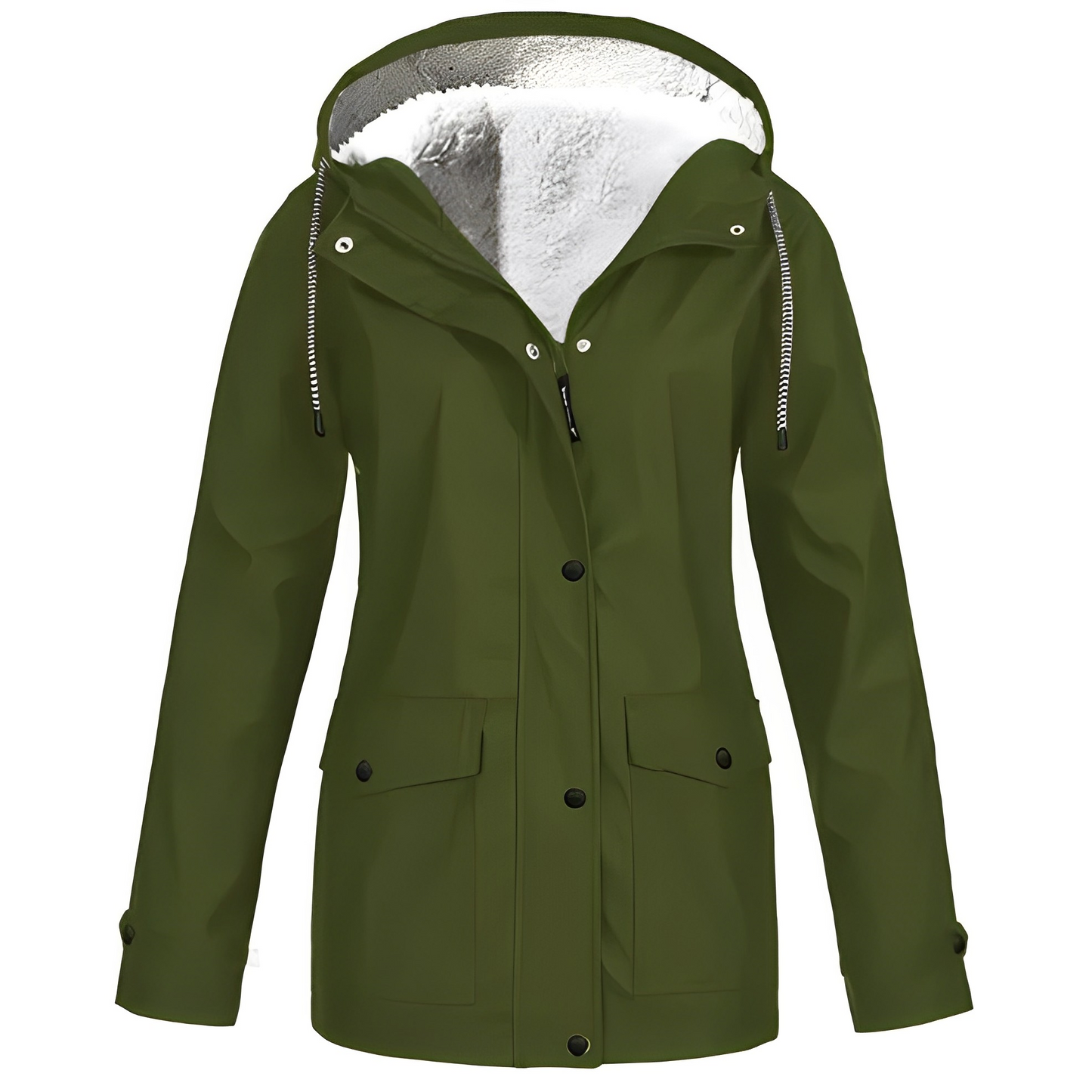 Sherlyn - Damen-Outdoormantel mit Kapuze und kuscheligem Innenfutter