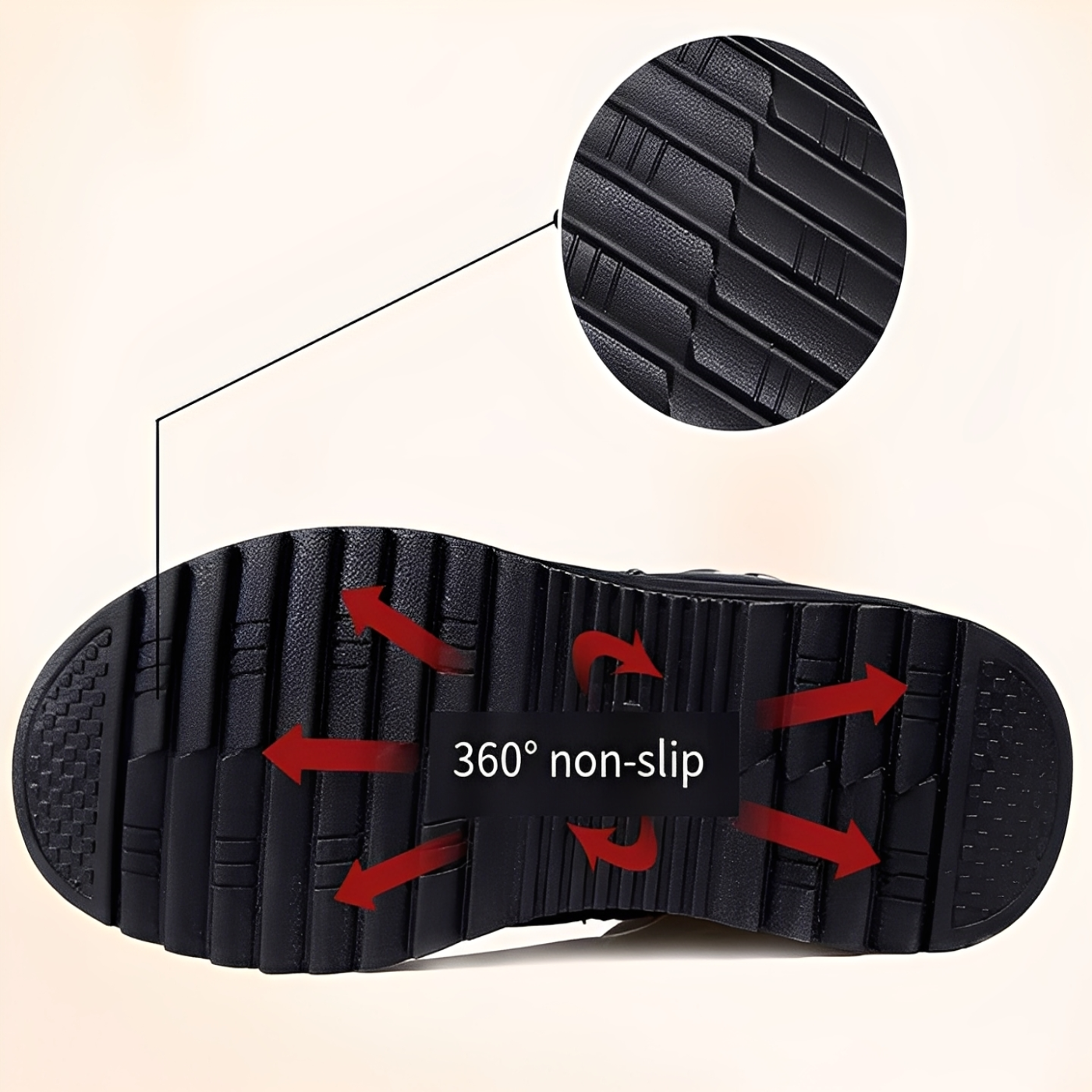 Fien - Damenlederstiefel mit orthopädischer Funktion