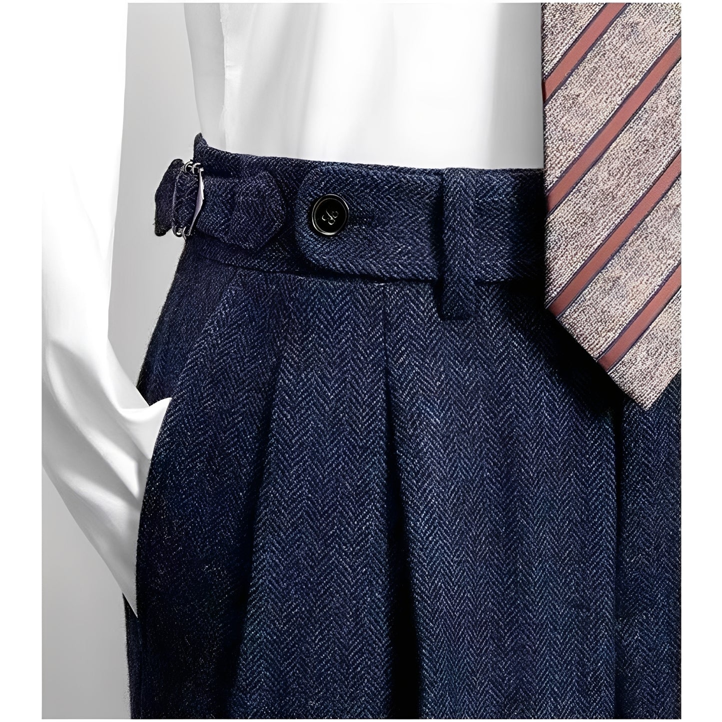 Bartosz – Tweed-Freizeithose Herren