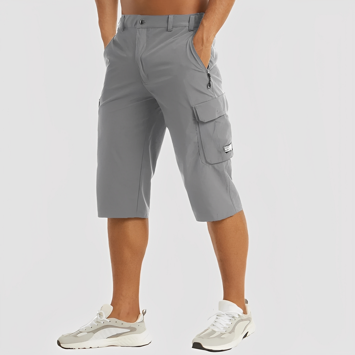 Adrienie - Elastische Cargo-Hose für Herren