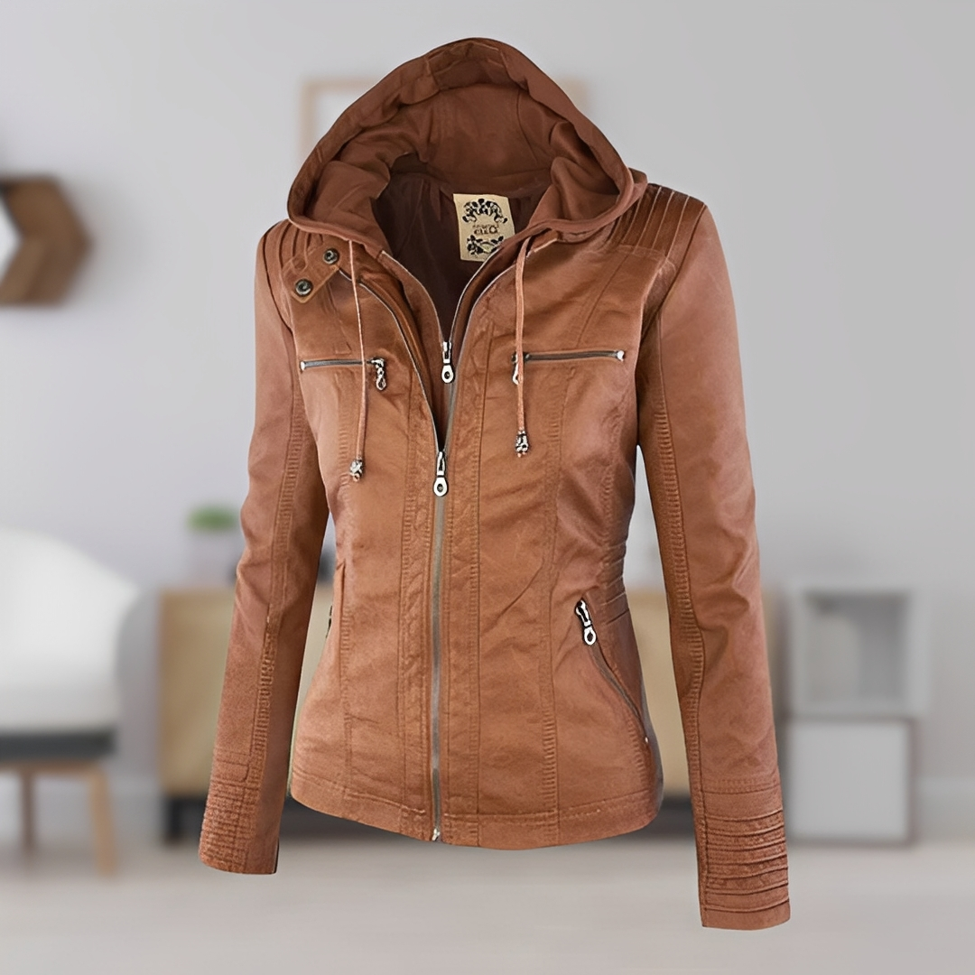 Abigaille - Modische Damenlederjacke