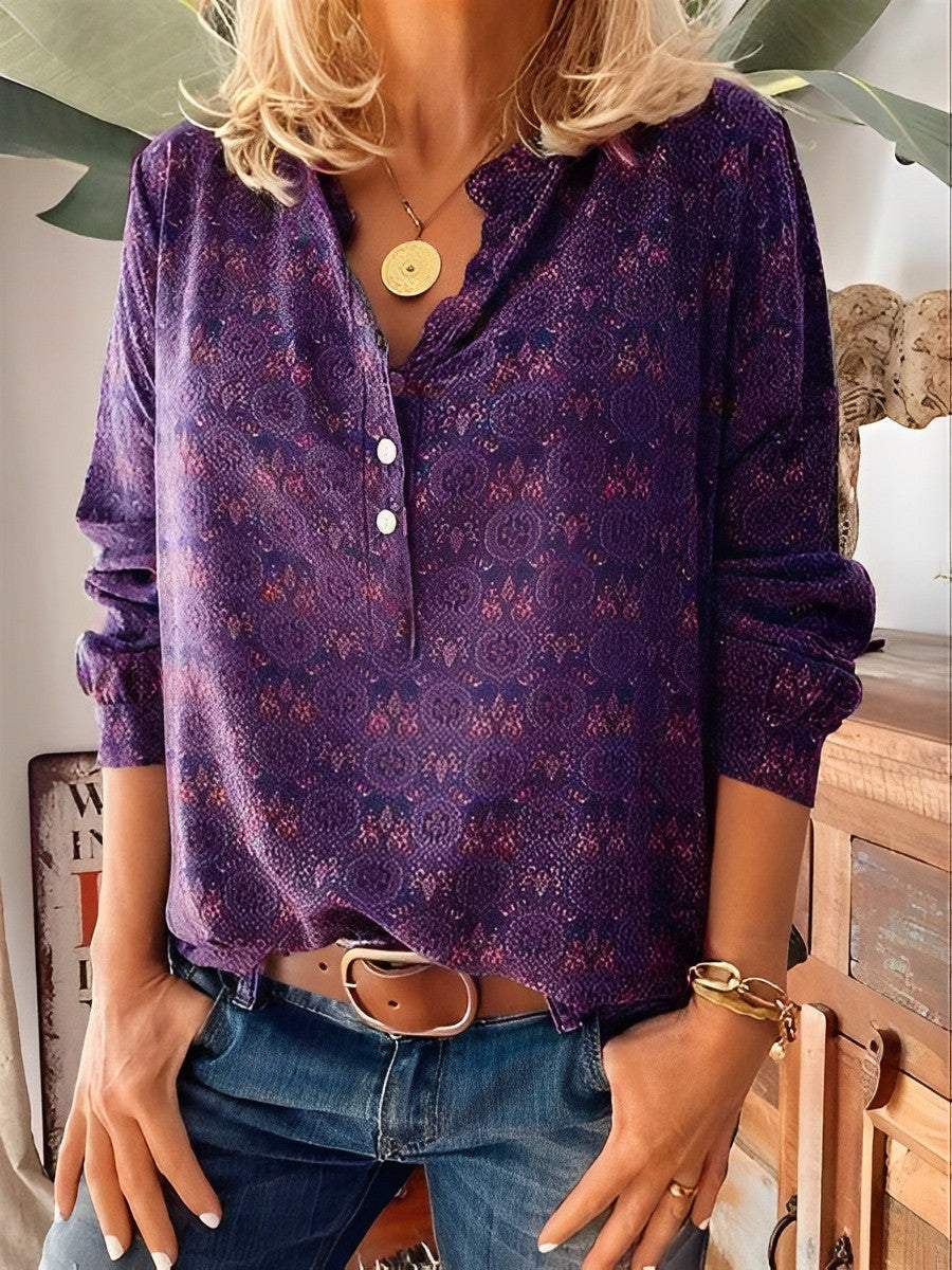 Adelinde – Luftiges Vintage-Sommer-Top
