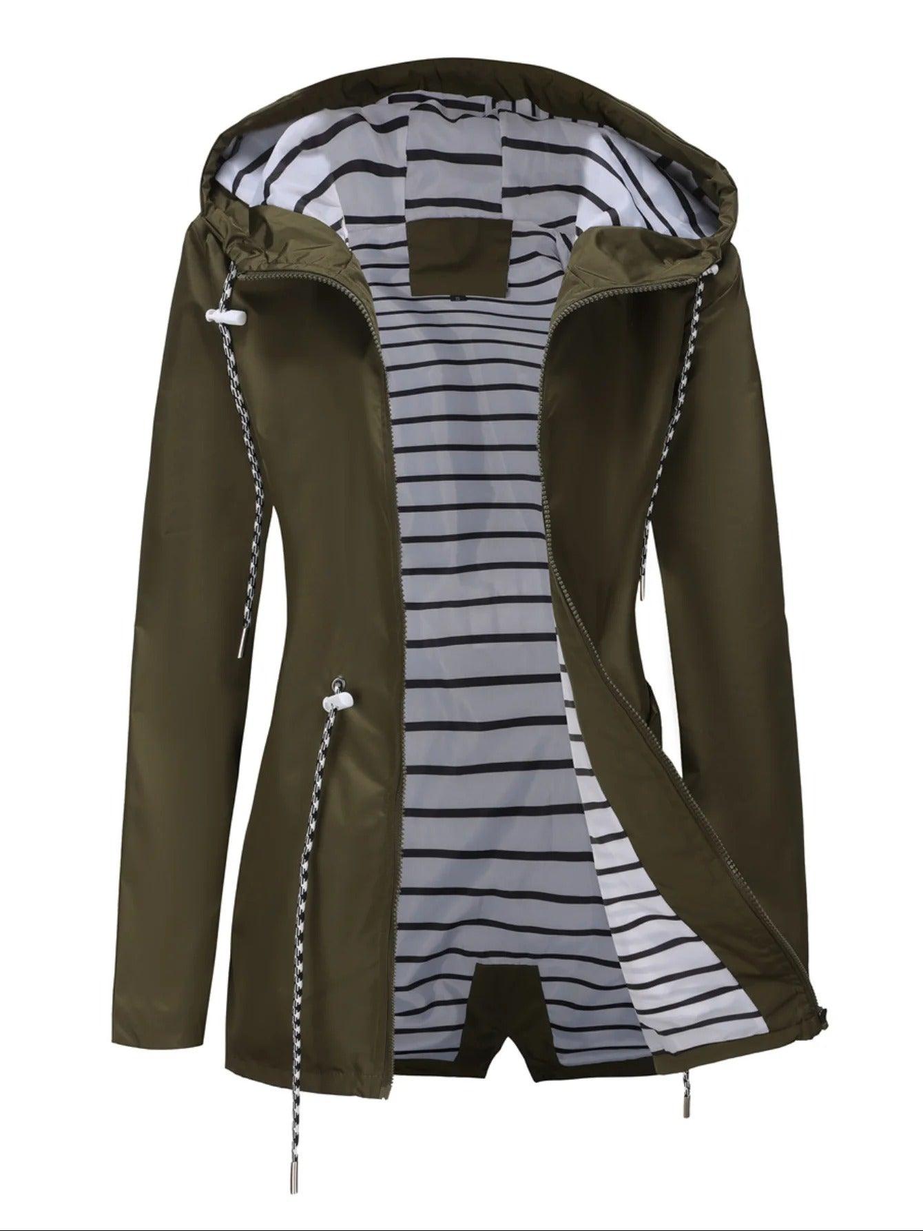 Nathalie – Lange wasserfeste Jacke