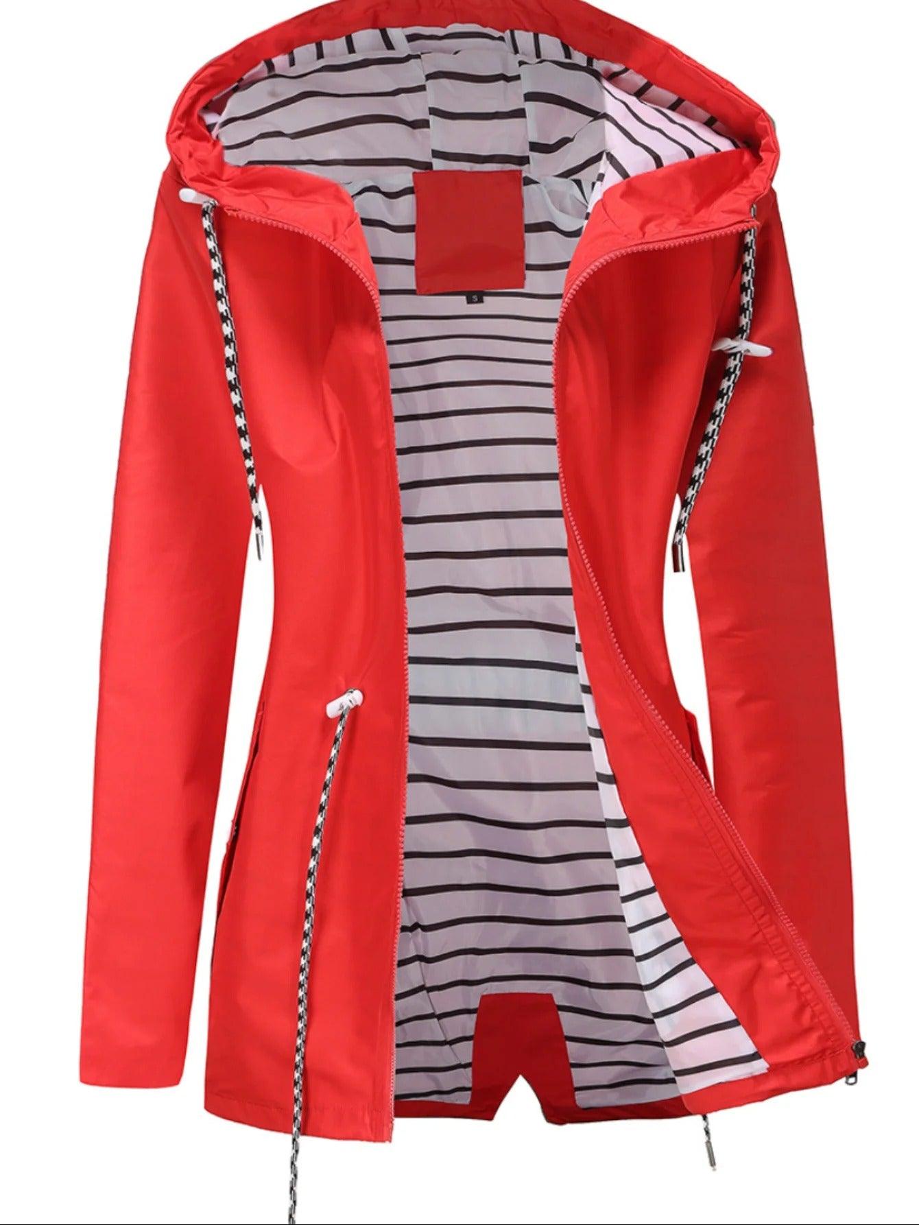 Nathalie – Lange wasserfeste Jacke