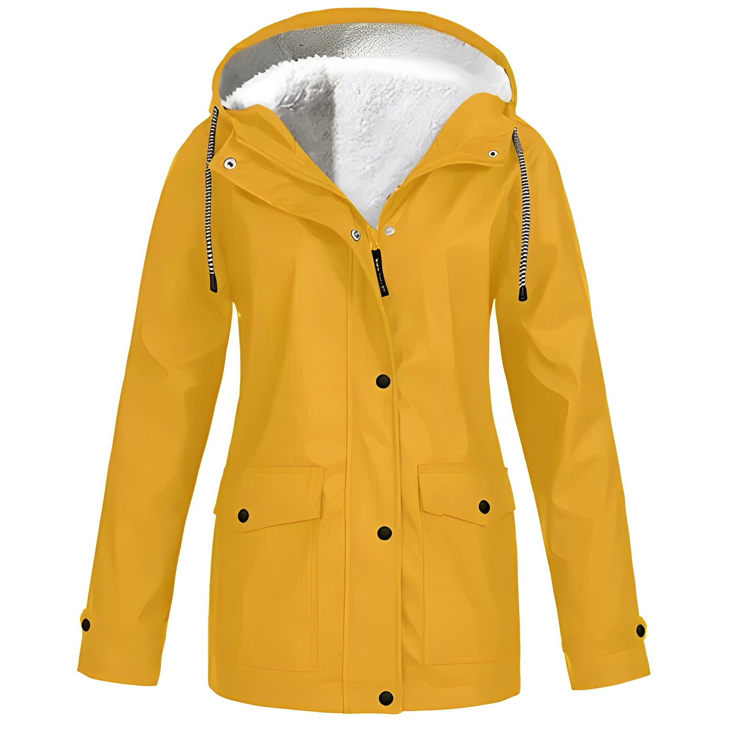Sherlyn - Damen-Outdoormantel mit Kapuze und kuscheligem Innenfutter