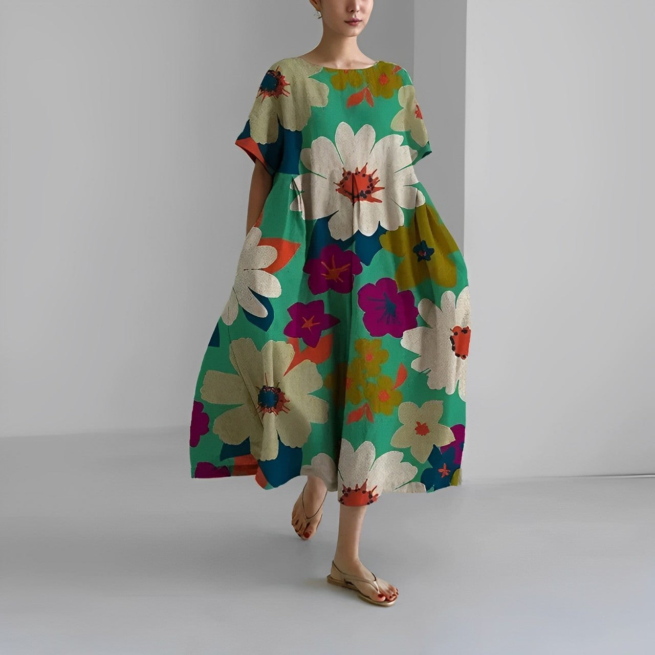 Ronja – Locker Bedrucktes Kleid