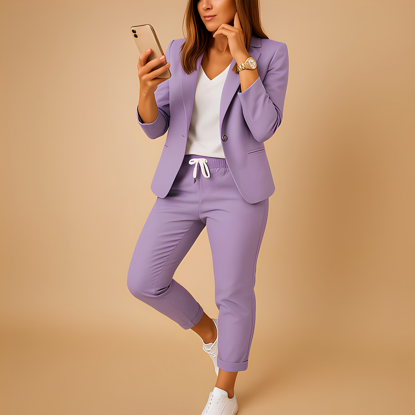 Aletha - Maßgeschneiderter Blazer und Hose für Damen