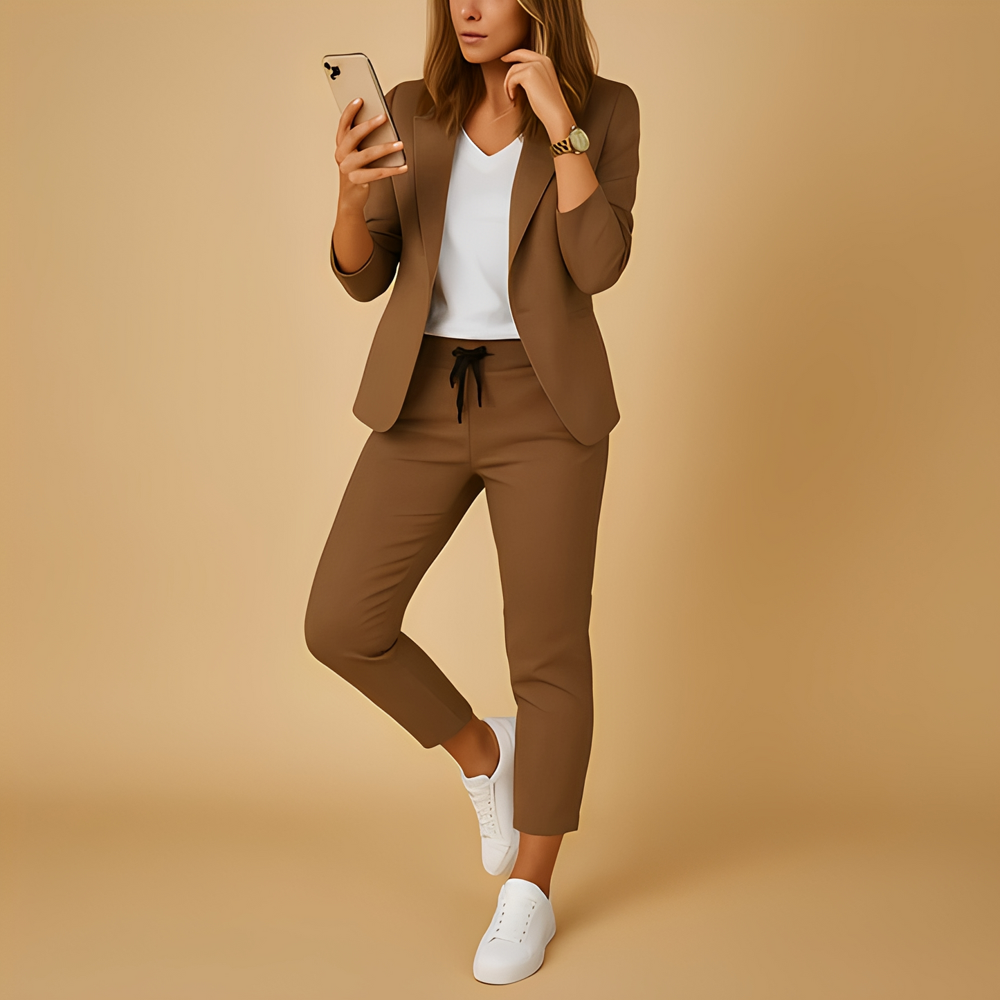 Aletha - Maßgeschneiderter Blazer und Hose für Damen