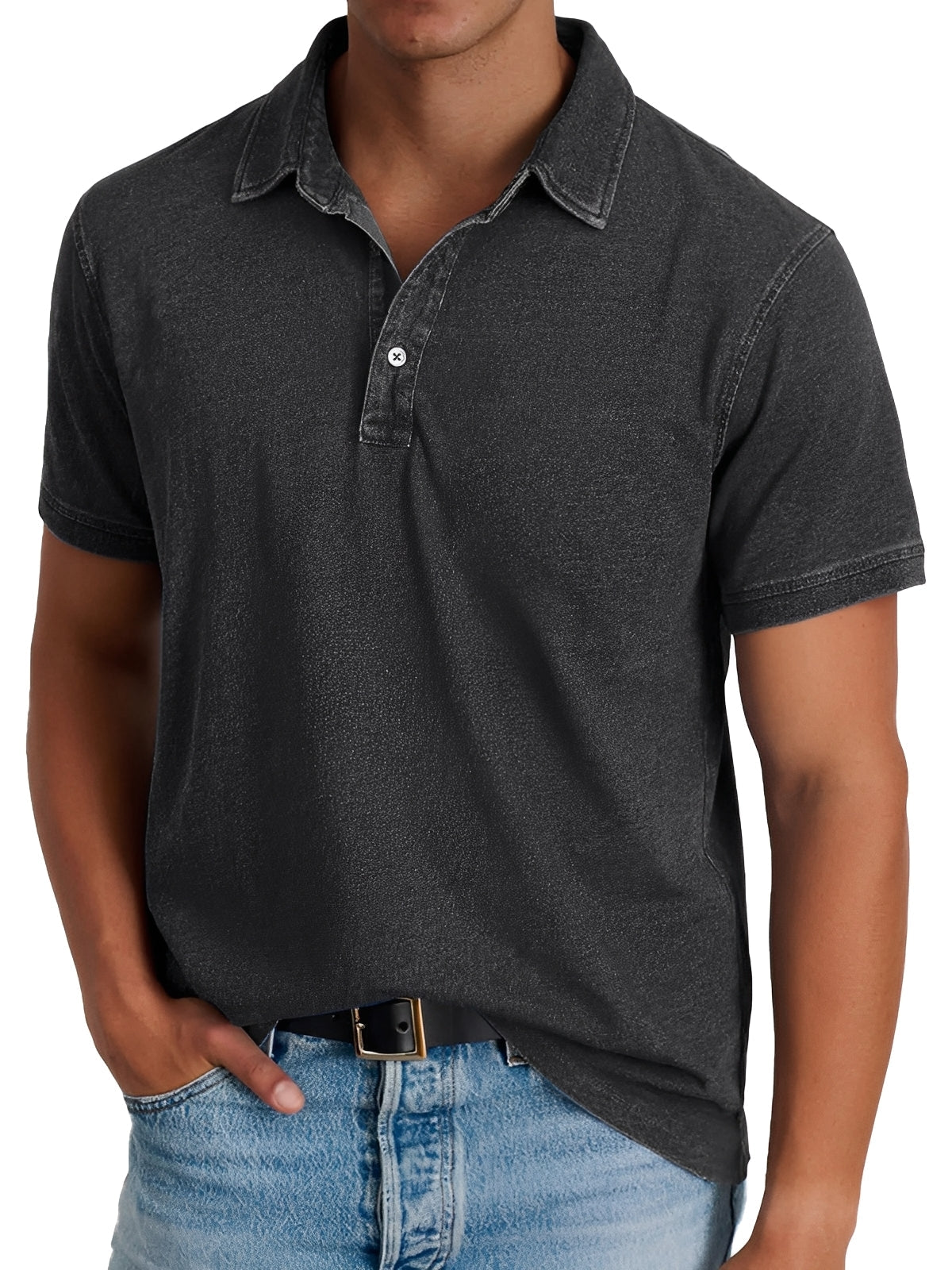 Darrell - Lässig geschnittenes, modernes Poloshirt für Herren