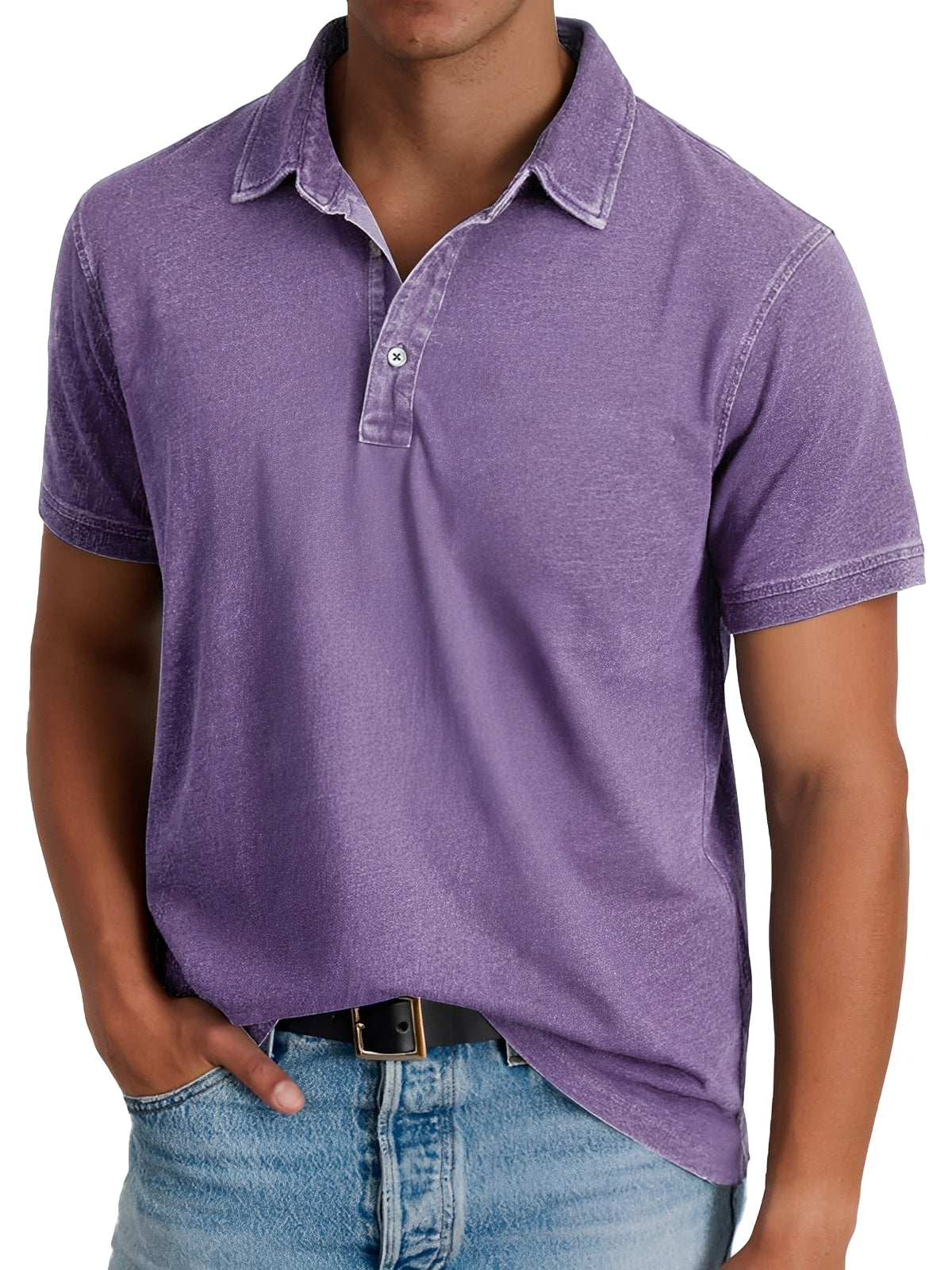 Darrell - Lässig geschnittenes, modernes Poloshirt für Herren