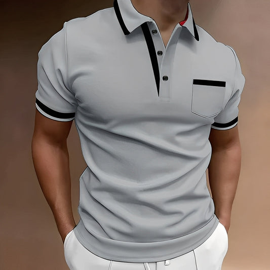 Callahan - Schickes Herren-Poloshirt mit Tasche