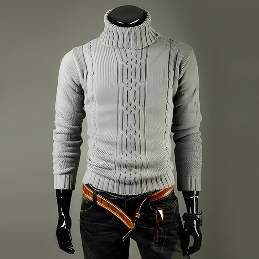Oliver - Moderner Herrenrollkragenpullover aus Baumwolle