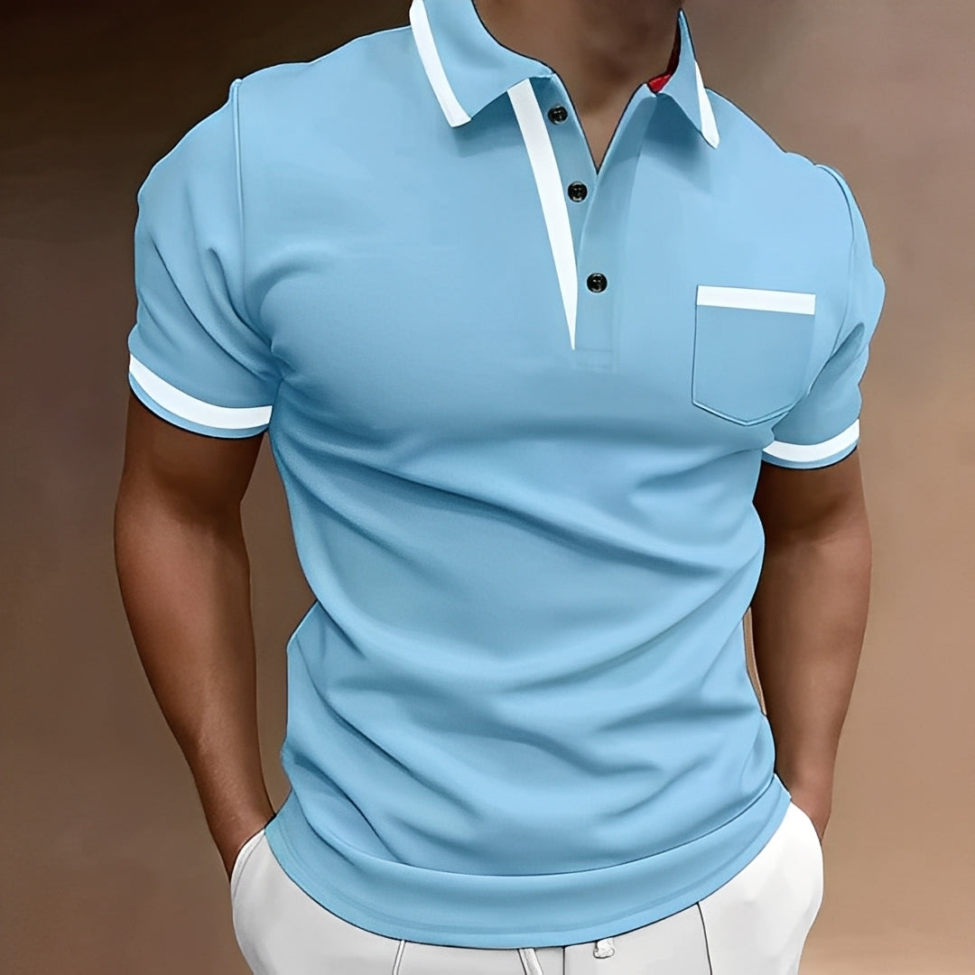 Callahan - Schickes Herren-Poloshirt mit Tasche