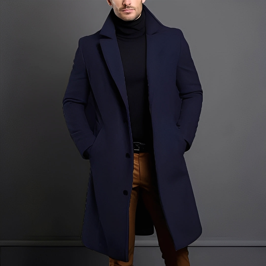 Tucker - Eleganter Herren-Wolltrenchcoat
