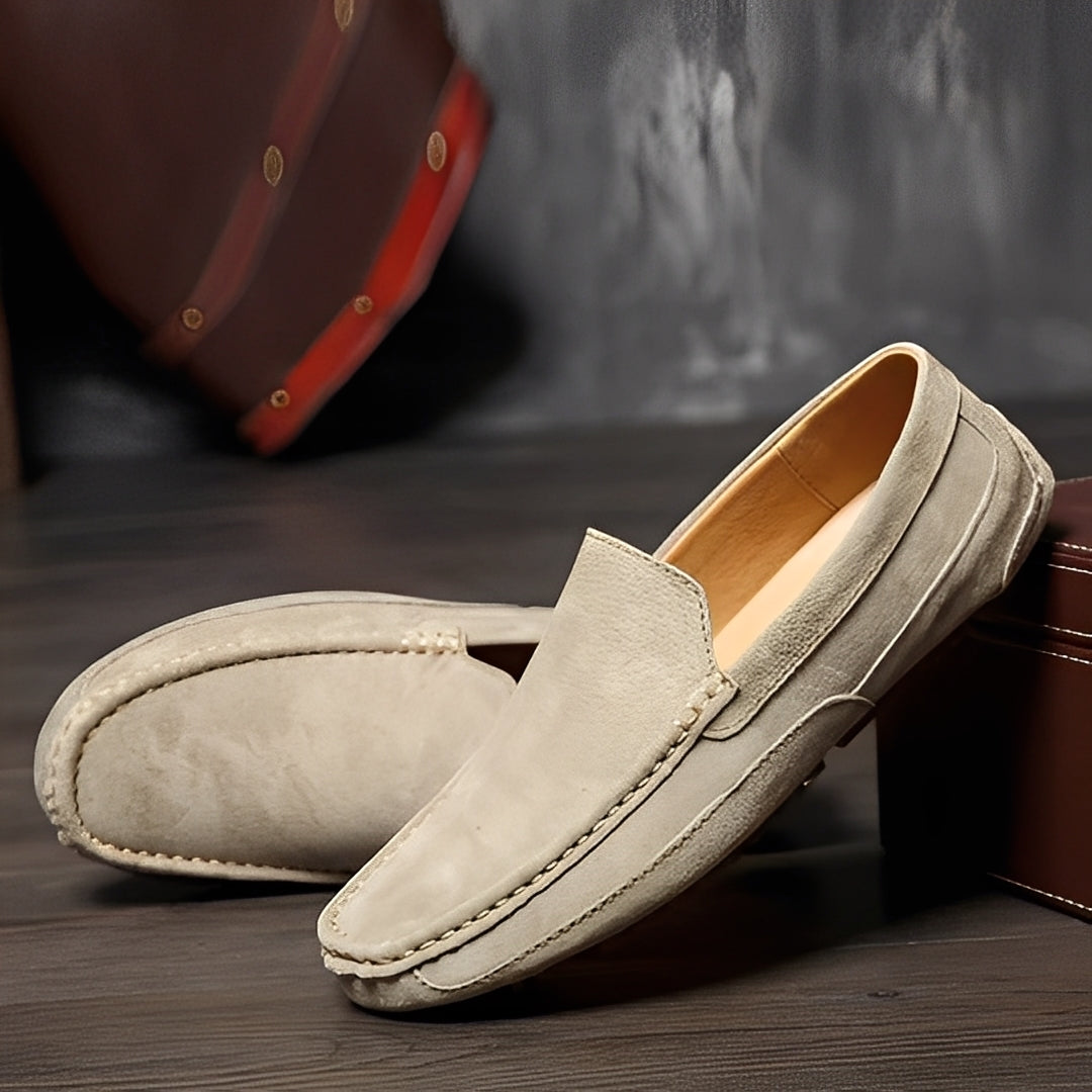 Cameron - Bequeme, elegante Herrenschuhe aus Wildleder