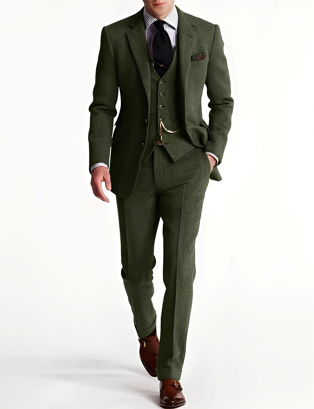 Desmond - Eleganter Herrenanzug aus dreiteiligem Tweed