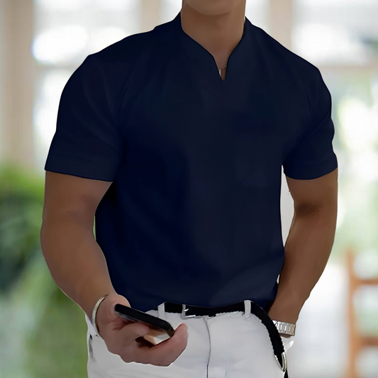Jason – Kurzarm Business-Fitnessshirt für Herren