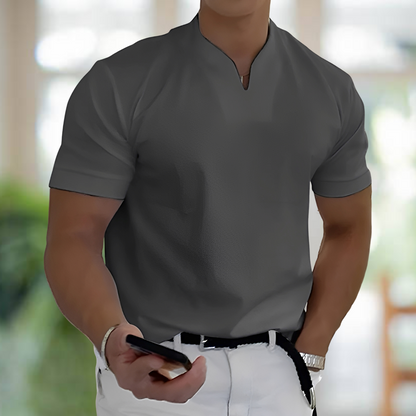 Jason – Kurzarm Business-Fitnessshirt für Herren