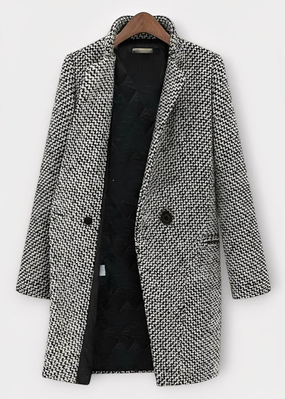 Pamelia - Eleganter langer Damenmantel