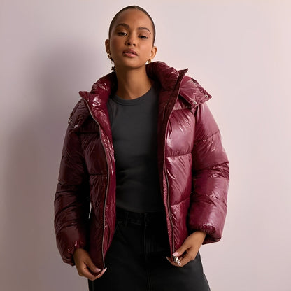Rozanne - Damen-Winterjacke mit abnehmbarer Kapuze