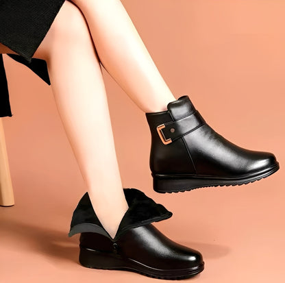 Gabriella - Schicke Damenstiefel mit Fleecefutter